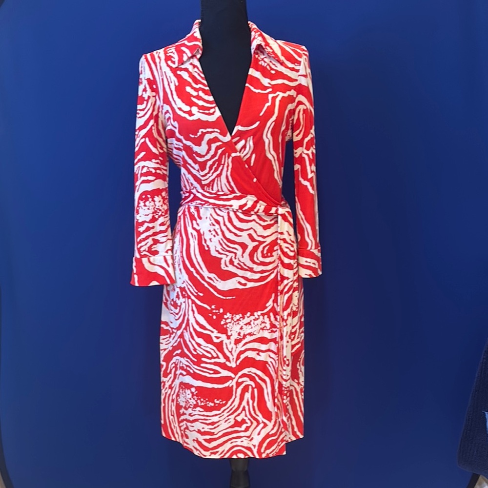 Diane Von Furstenberg Vintage Signature Wrap Dress